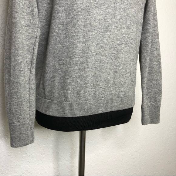 Scotch & Soda Maison Scotch gray wool cashmere sweater size P or Extra Small XS - Picture 9 of 15